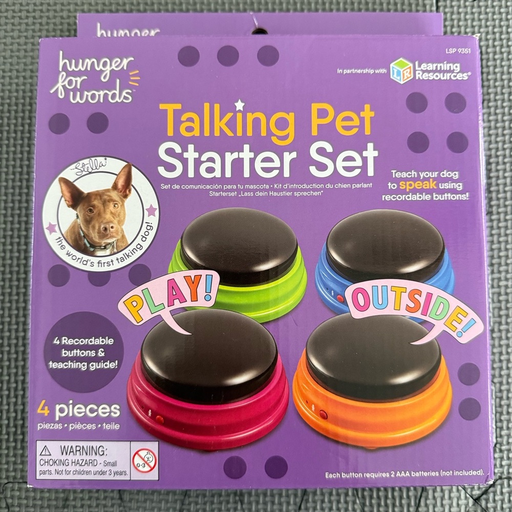 Hunger for Words Talking Pet Starter Set